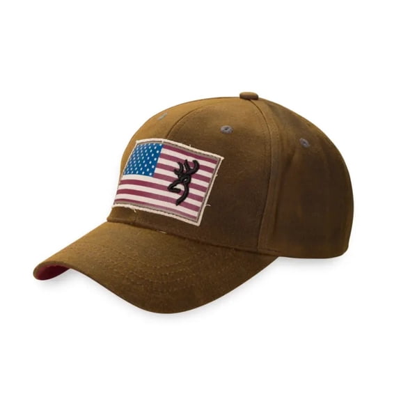Browning Mens Liberty Wax Hat Dark Brown