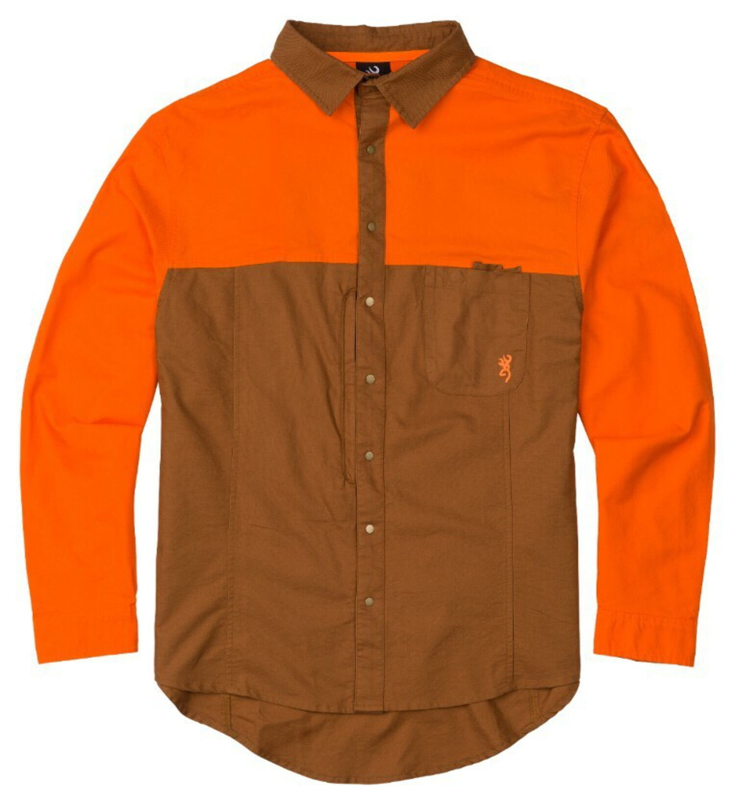 Flannel Blaze Orange Hunting Shirt Browning Midweight Hunting
