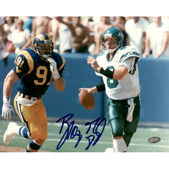 Browning Nagle Autographed 8x10 Photo Philadelphia Eagles MCS Holo #83266