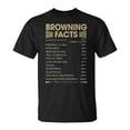 thumbnail image 1 of Browning Name Browning Facts TShirt, 1 of 6