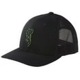 thumbnail image 1 of Browning Outline Hat - Black / Green, 1 of 1