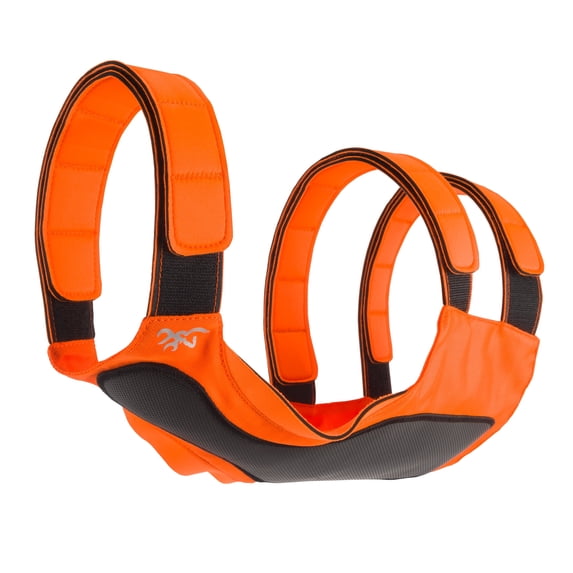 Browning Pet Vests, Hi Vis Safety Vests For Dogs, Safety Orange, Medium, Chest Protection Vest