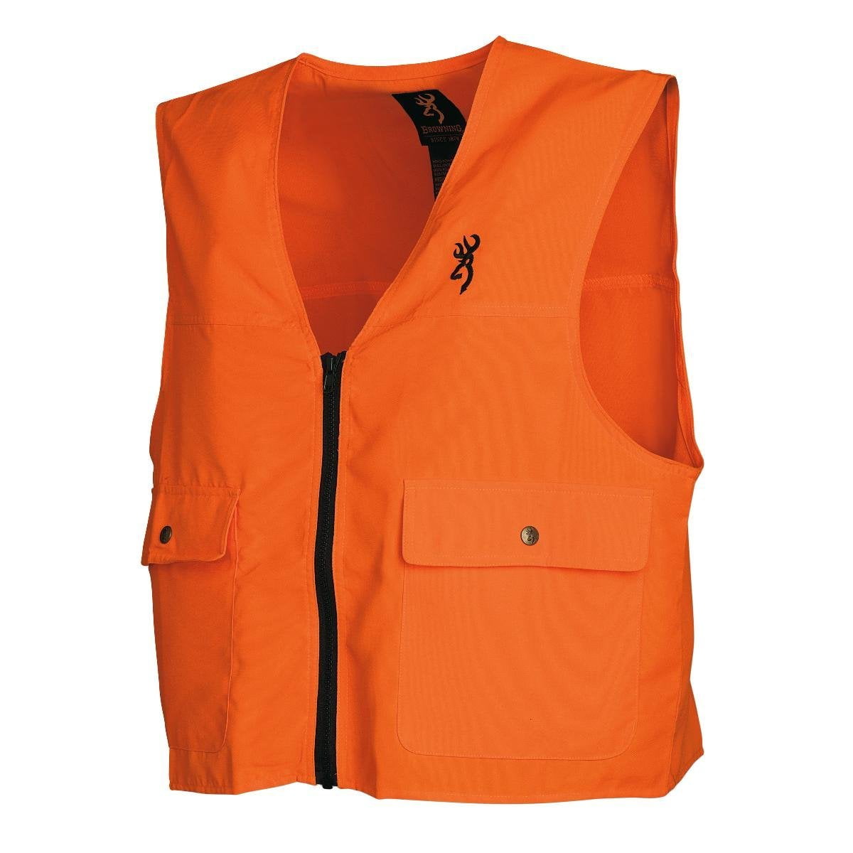 Browning Safety Vest, Blaze Orange - Size Medium
