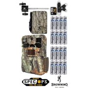Browning Spec Ops Edge Trail Camera with Power Pack, Batteries, SD Card, Card Reader, and Mount