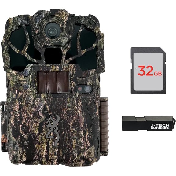 Browning Spec Ops Elite HP5 Ultra Trail Game Camera Bundle Includes 32GB Memory Card and J-TECH Card Reader (46MP) | BTC8EHP5U