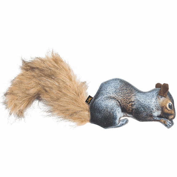 Browning Squirrel Fabric Chew Toy
