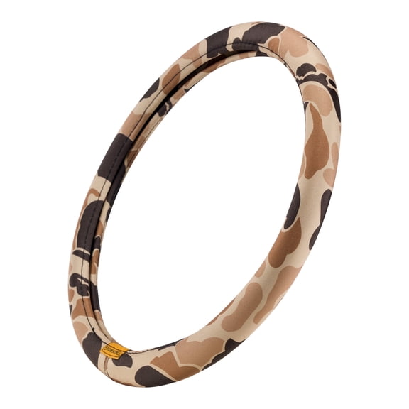 Browning Steering Wheel Covers for Car, Truck, and SUV, Durable Steering Wheel Cover Protection, Arms Co. (Tan Duck Camo)