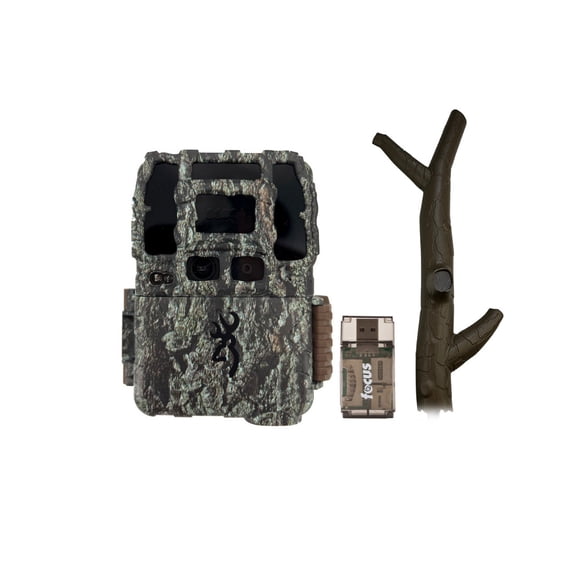 Browning Trail Camera-Dark Ops Pro DCL NANO Bundle with Long Range Cellular Antenna and Card Reader (3 Items)
