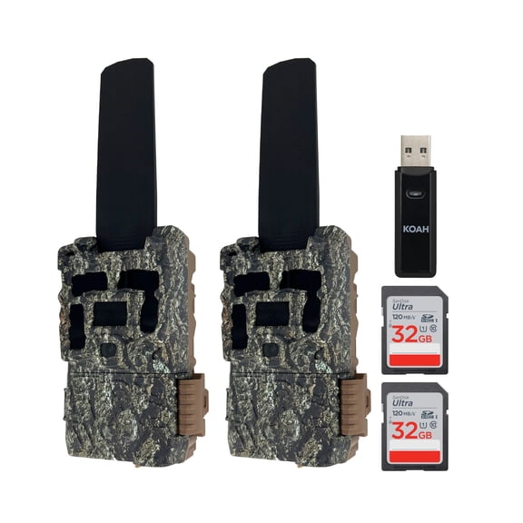 Browning Trail Camera Defender Wireless Pro Scout Max HD-DV with 32GB Memory Card and Card Reader Bundle