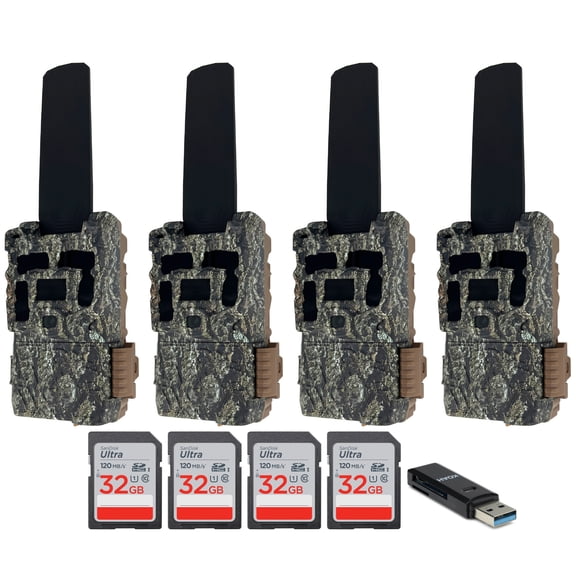 Browning Trail Camera Defender Wireless Pro Scout Max HD-DV with 32GB Memory Card and Card Reader Bundle