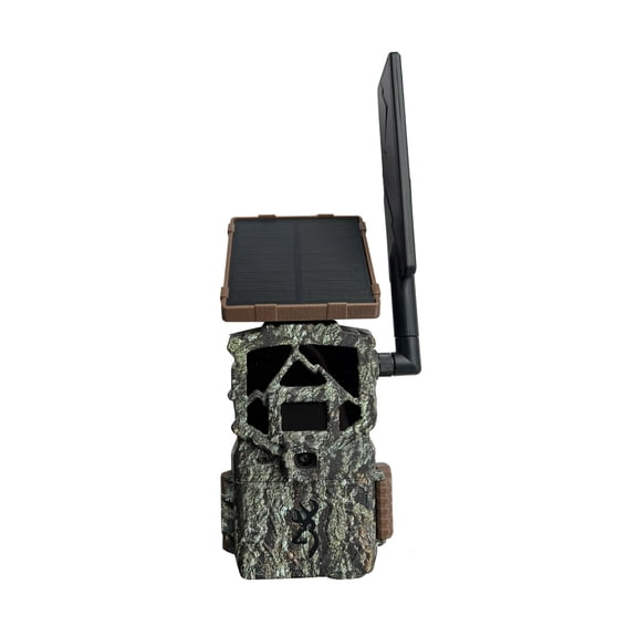 Browning Trail Camera Defender Wireless Pro Scout Max HD Solar with 100-Ft Detection Range and 0.2-Second Trigger Speed (Camouflage)