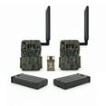 thumbnail image 1 of Browning Trail Camera - Defender Wireless Vision Pro HD AI 46MP (2 Pack) Bundle with Rechargeable Battery Pack and Card Reader (5 Items), 1 of 7