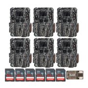 Browning Trail Camera Strike Force Pro DCL (6-Pack) with 32GB Memory Card Bundle