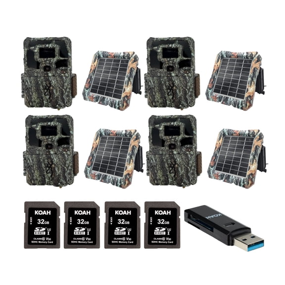 Browning Trail Cameras Dark Ops Pro X 1080 Wildlife Motion-Activated Camera with Accs Bundle