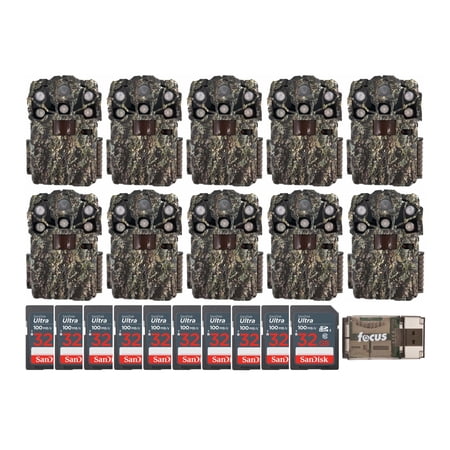 Browning Trail Cameras Recon Force Elite HP5 with Memory Card (10-Pack) Bundle