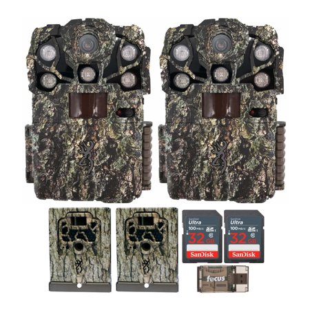Browning Trail Cameras Recon Force Elite HP5 with Security Box (2-Pack) Bundle