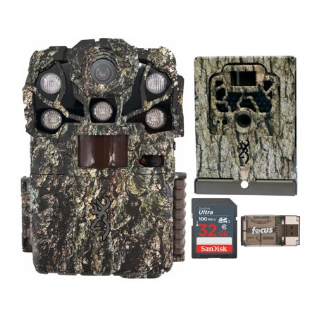 Browning Trail Cameras Recon Force Elite HP5 with Security Box Bundle