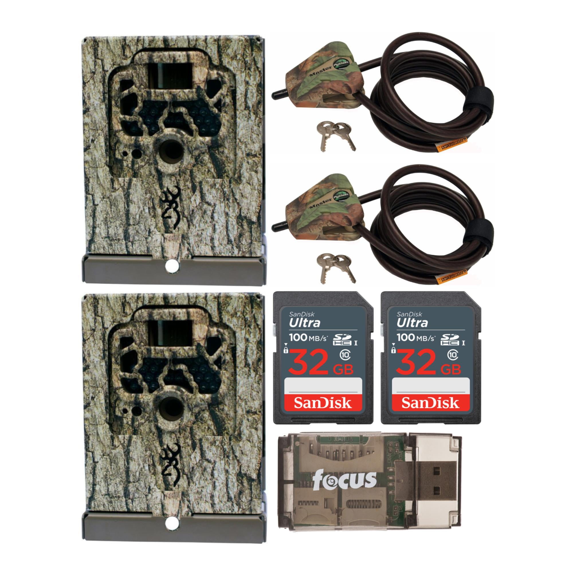 Browning Trail Cameras Security Box (2Pack) with Python Cable Locks