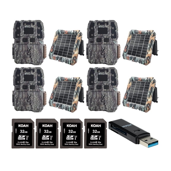 Browning Trail Cameras Strike Force Pro DCL Nano 26MP Trail Camera Bundle with Accessories (13 Items)