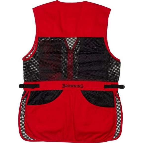 Browning Trapper Creek Shooting Vest Black Red 3XL 3050267106