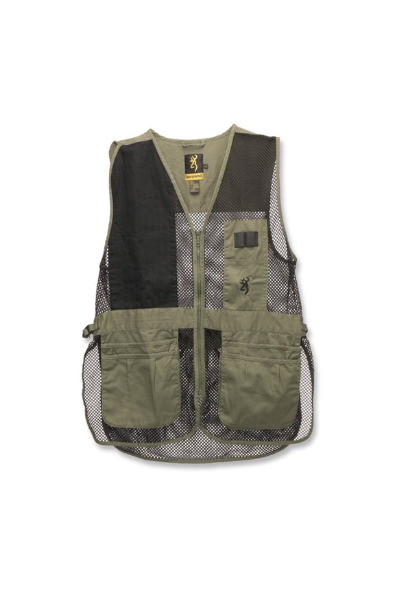 Trapper Creek Shooting Vest Sage Black XL 3050265404