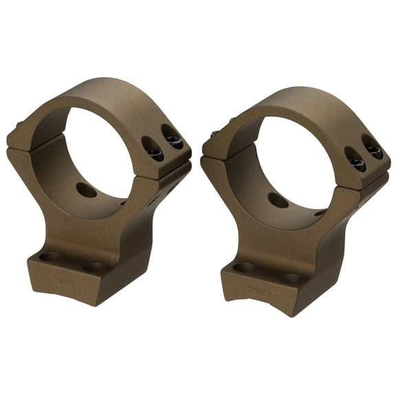 Browning X-Bolt Scope Rings 1" High, Burnt Bronze Cerakote