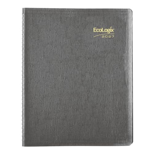 63 12 Brownline® 2027 EcoLogix® Weekly Planner, Appointment Book, 12 Months ...