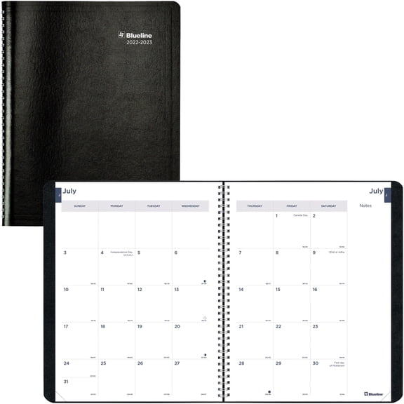 Brownline Monthly Academic Planner
