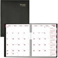 thumbnail image 1 of Brownline, REDCB1262CBLK, CoilPro Hard Cover 14-Month Planner, 1 Each, Black, 1 of 4