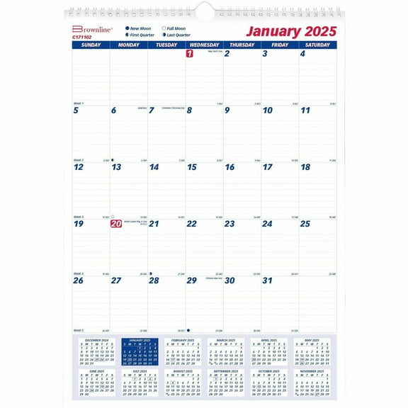 Brownline Calendar C171102