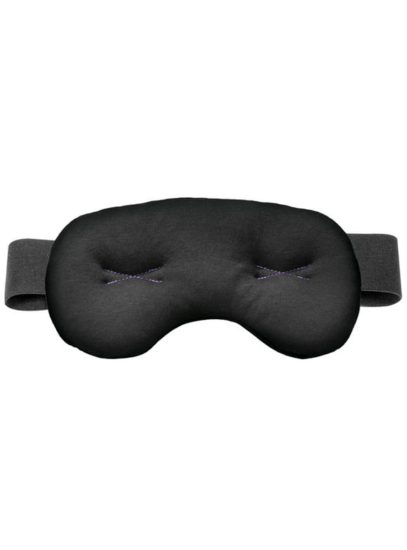 Brownmed - IMAK Eye Pillow - Cooling Sleep Eye Mask & Shade with ErgoBeads for Men & Women- Reusable Eye Cover for Headache, Sleeping, Migraine, Puffy Eyes & Eye Strain Relief