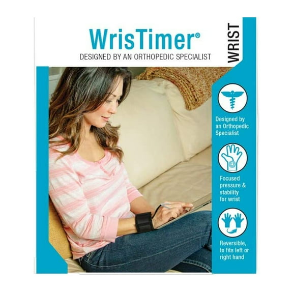 Brownmed IMAK RSI WrisTimer Wrist Support - Medium - Black