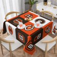 Browns Football Sports Theme Tablecloth (55