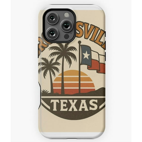 Brownsville Texas City Souvenir Phone Case for iPhone 16 15 14 13 12 11 Pro Max
