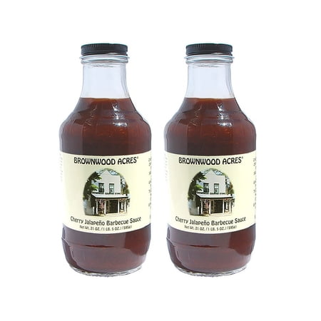 Brownwood Acres Cherry Jalapeno Barbeque Sauce - 2 PACK -