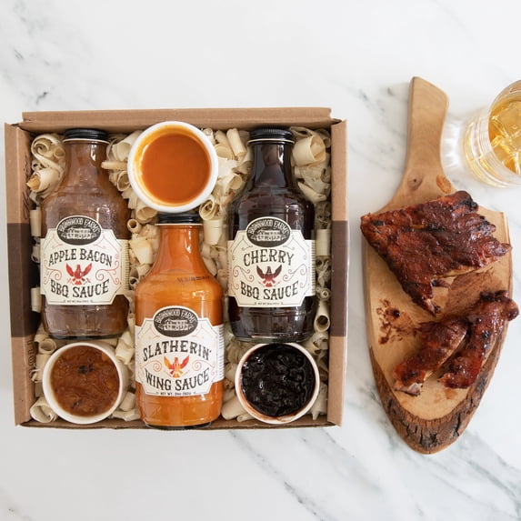 Brownwood Farms Gourmet Sauce Collection In A Gift Box
