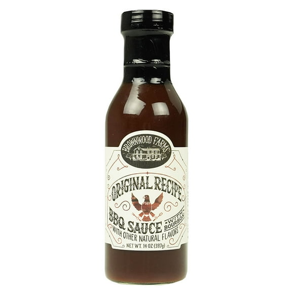 Brownwood Farms Original Classic American Recipe with Bourbon BBQ Sauce 14 oz