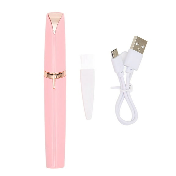 Brows Remover, Electric Eyebrow Trimmer for Women with LED Light for Instant and Painless Hair Removal, Eyebrow Epilator for Face Body