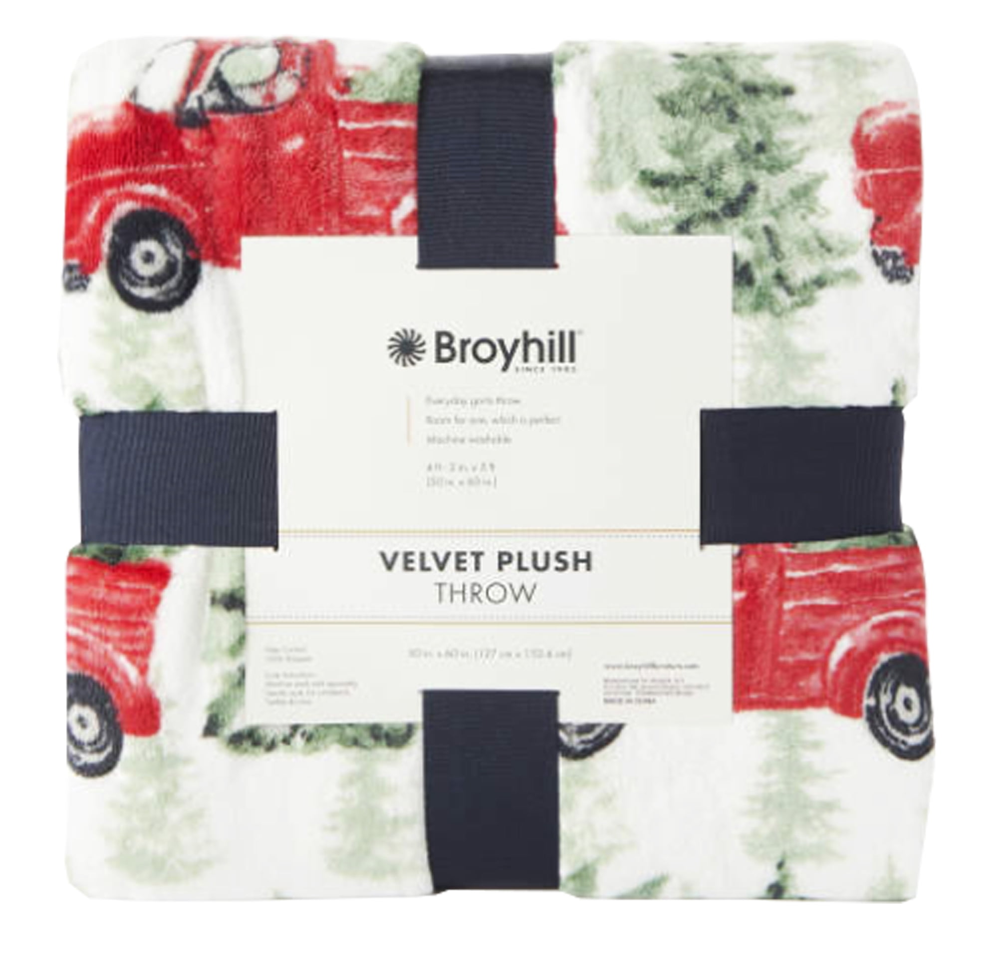 Broyhill velvet plush outlet blanket