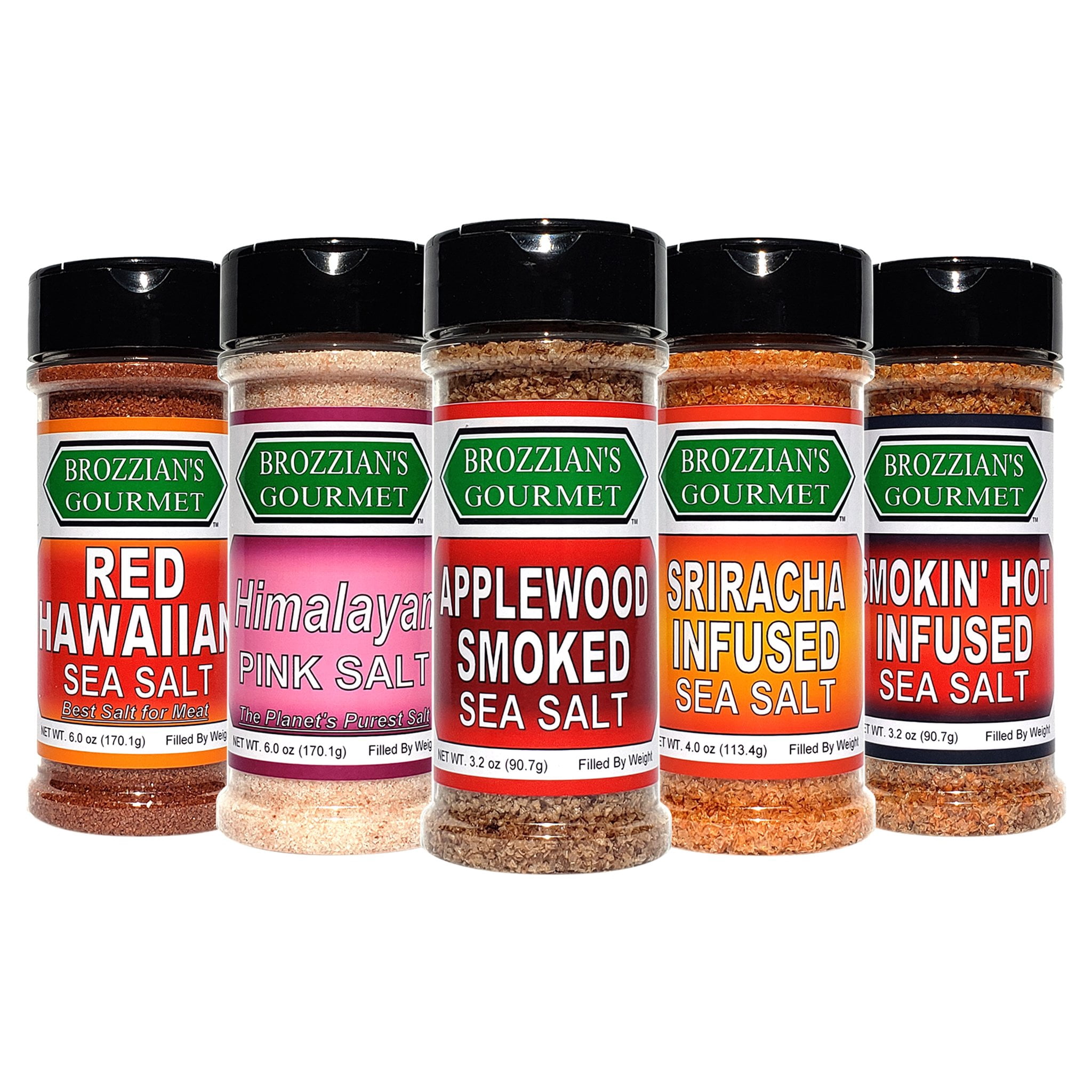 Brozzian's Gourmet - Gourmet Salt Variety 5 Pack - Salt Enthusiast