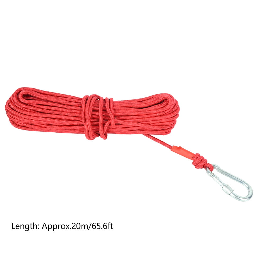 Brrnoo 20M Magnet Fishing Nylon Rope, High Strength Cord Safety