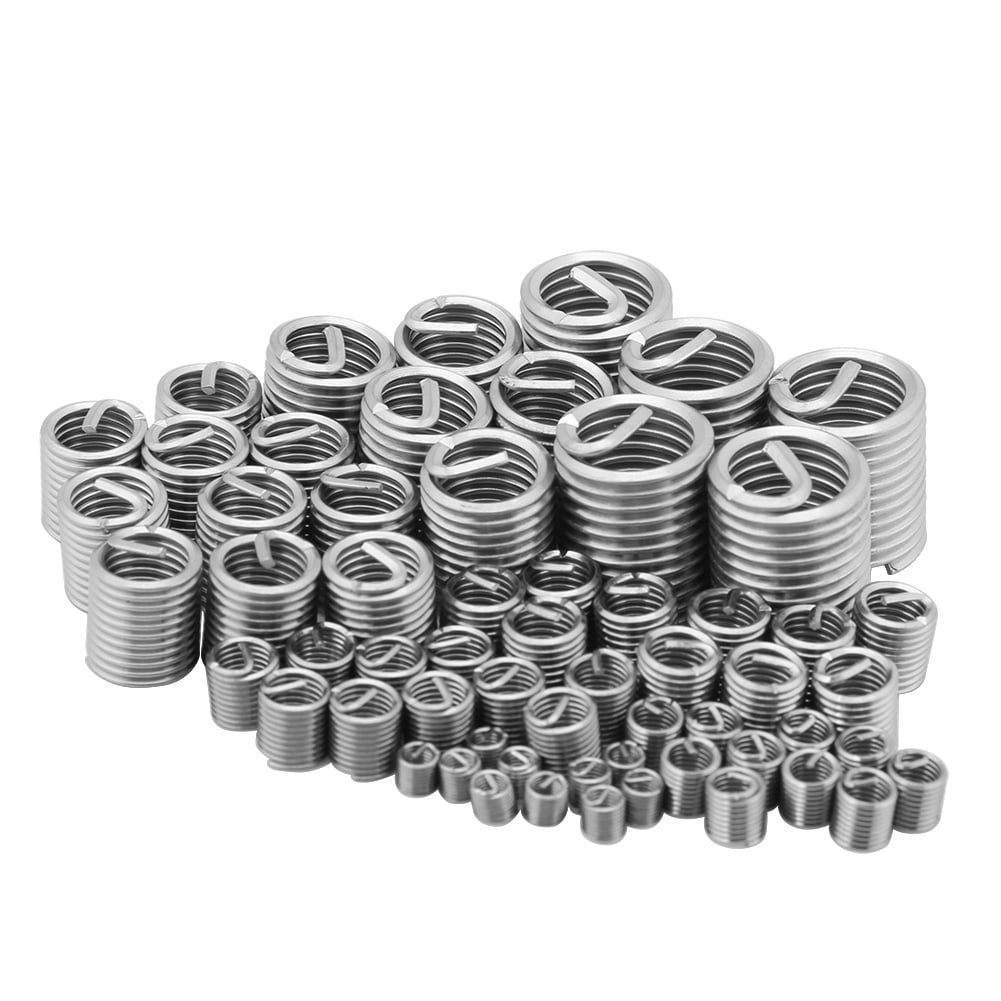 M6x1mmx3D Stainless Steel Helicoil Wire Thread Repair Inserts 15pcs 