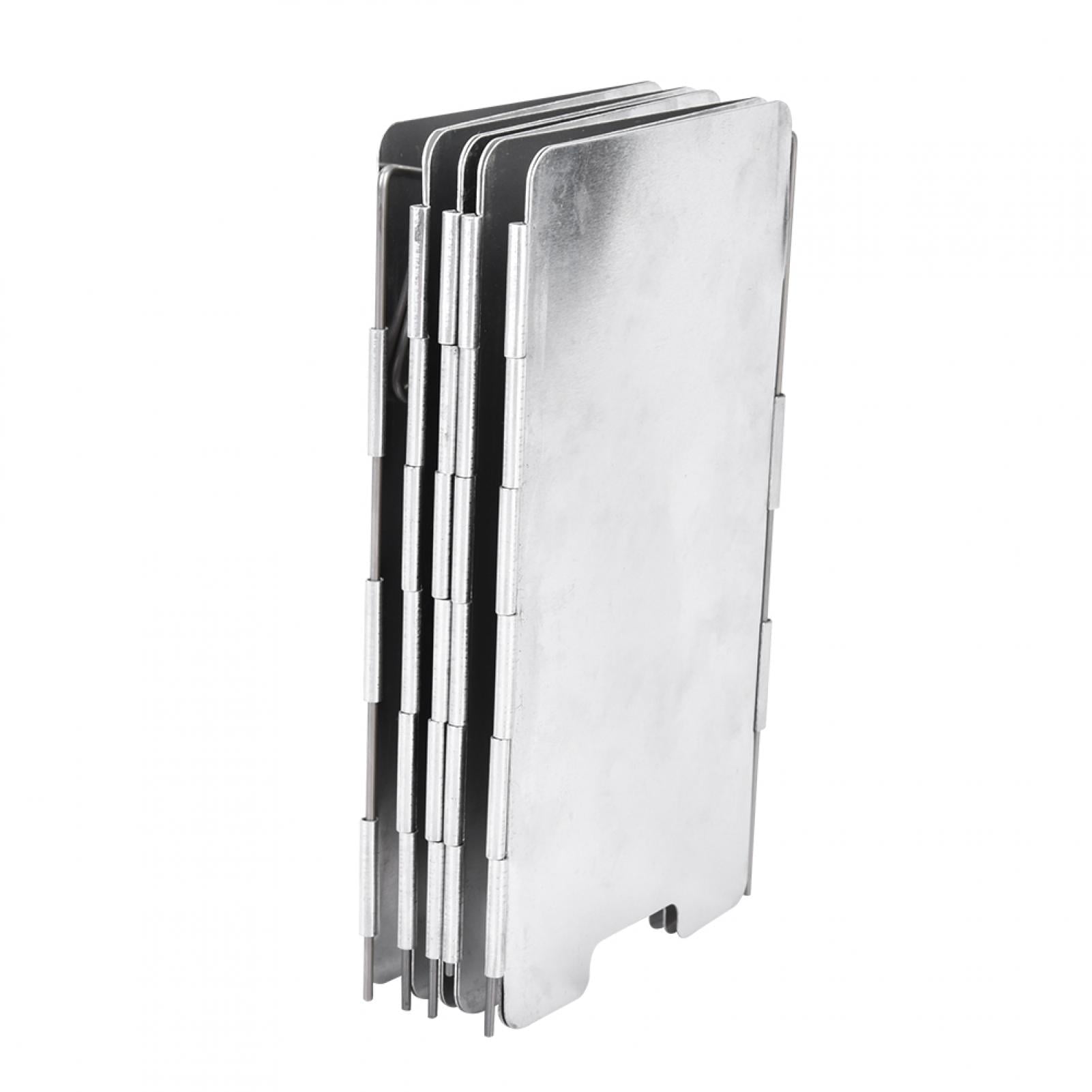 Brrnoo Camping Stove Windscreen, Foldable Stove Windscreen,Outdoor Mini ...