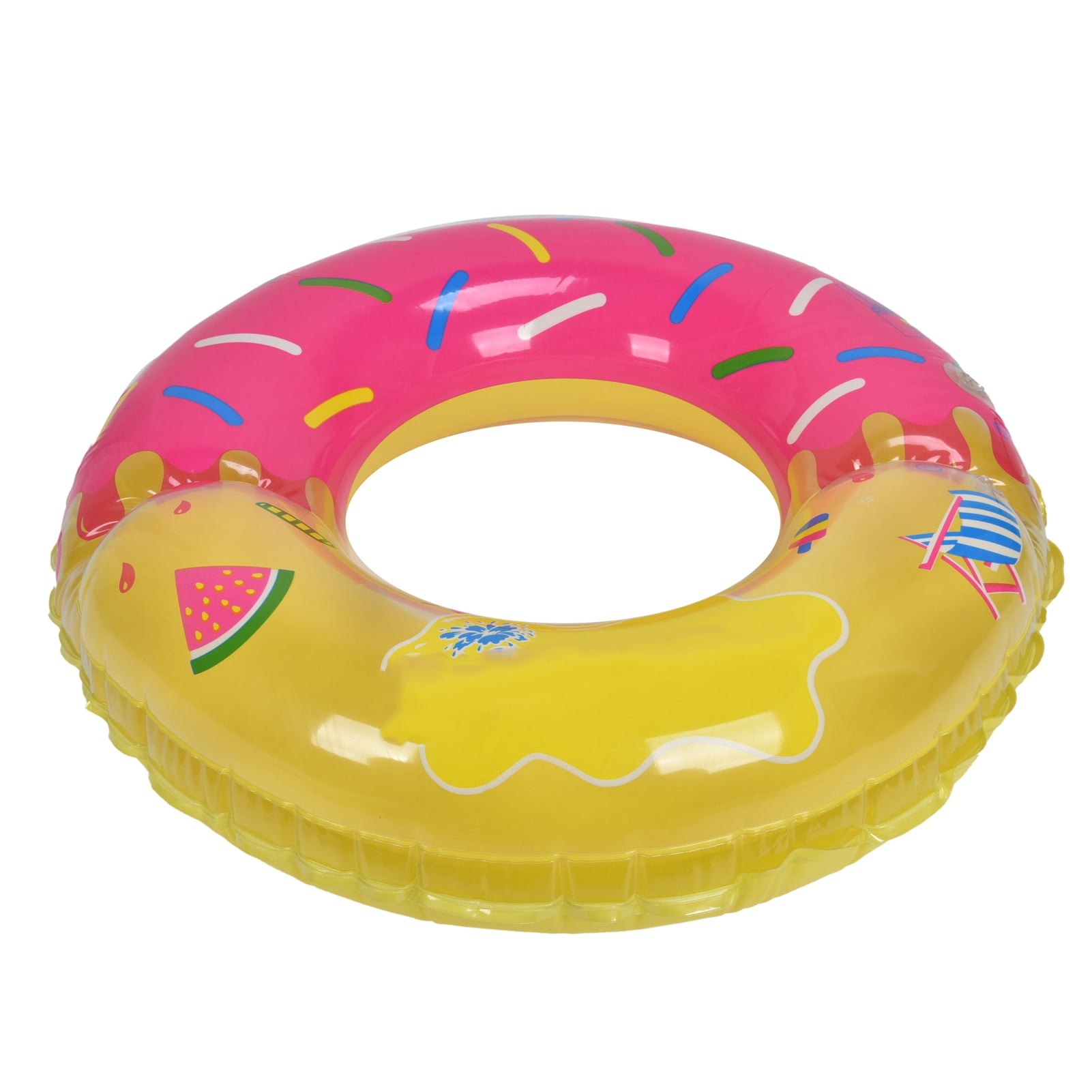 Brrnoo Inflatable Pool Float Tube,Inflatable Swim Colorful PVC Children