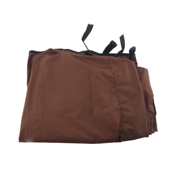 Brrnoo Outdoor Patio Garden Courtyard Seat Swing Waterproof Cover for 3 Seaters Chair 59 x19 x4 Brown