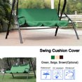 thumbnail image 1 of Brrnoo Swing Cushion Cover Swing Seat Cover Replacement for Patio, Courtyard, Garden,Waterproof Dustproof Swing Chair Protection Cover 59.1 x 19.7 x 3.9 Inch, 1 of 10