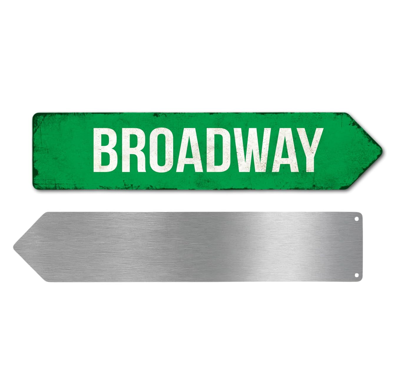 Brroadway Metal Sign by DC | Arrow Metal Directional Signage for Indoor ...
