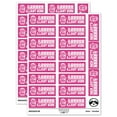 thumbnail image 1 of Brrr-illiant Brilliant Work Penguin Teacher Student School Sticker Set - Hot Pink - Matte Finish - 2.00" Large, 1 of 7