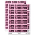 thumbnail image 1 of Brrr-illiant Brilliant Work Penguin Teacher Student School Sticker Set - Light Pink - Gloss Finish - 1.5" Small, 1 of 7