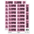 thumbnail image 1 of Brrr-illiant Brilliant Work Penguin Teacher Student School Sticker Set - Light Pink - Matte Finish - 2.00" Large, 1 of 7